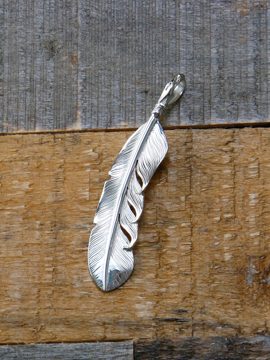 FN-JP-202 PENDANT TOP - ROUGH FEATHER M -