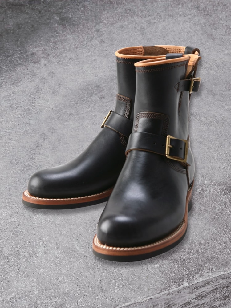 ホースハイド エンジニアブーツ FNFB001 THE FLAT HEAD