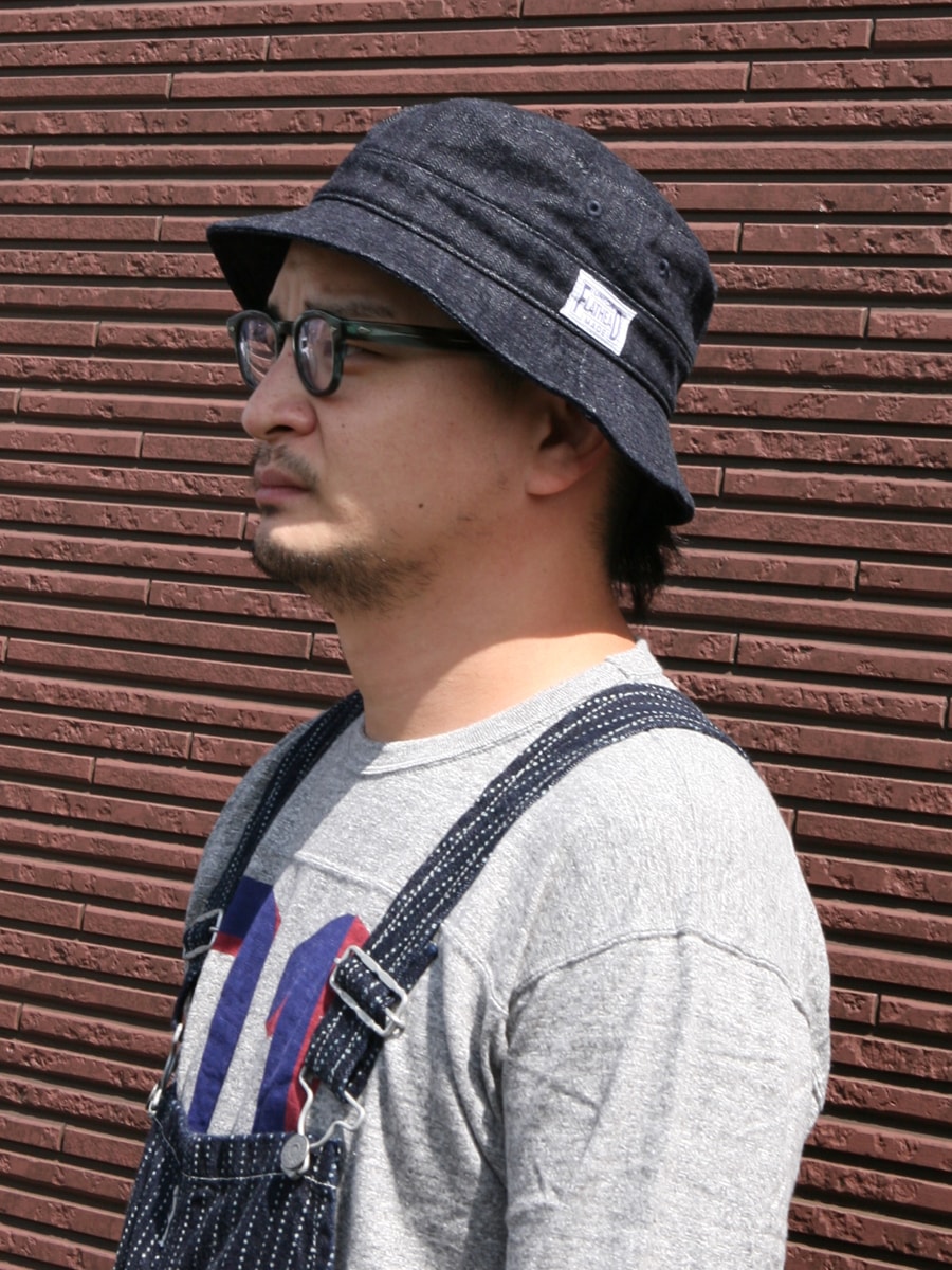 デニム バケットハット Fn Hh001 The Flat Head デニム バケットハット Fn Hh001 The Flat Head