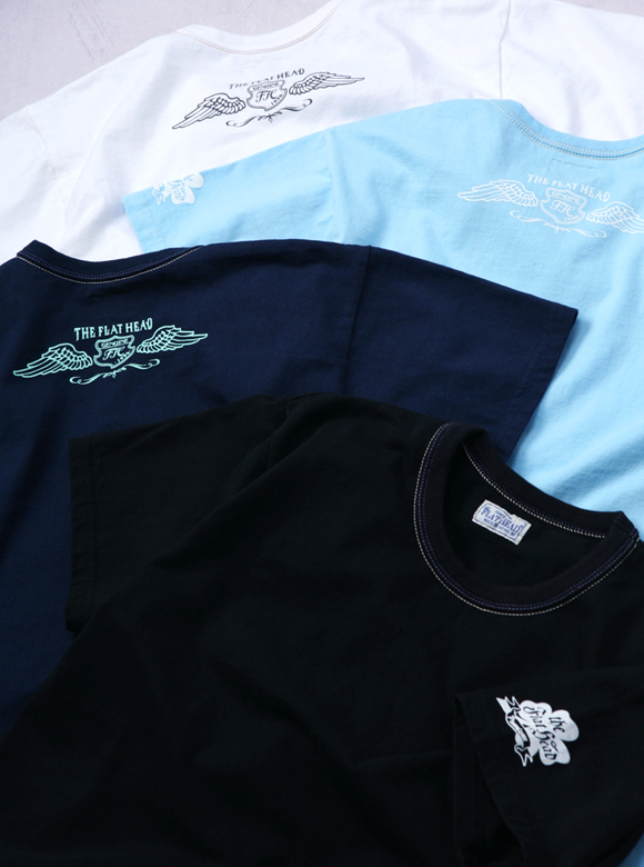 .01 コットン100％による度詰生地を使用した肉厚でコシ感のあるTシャツ