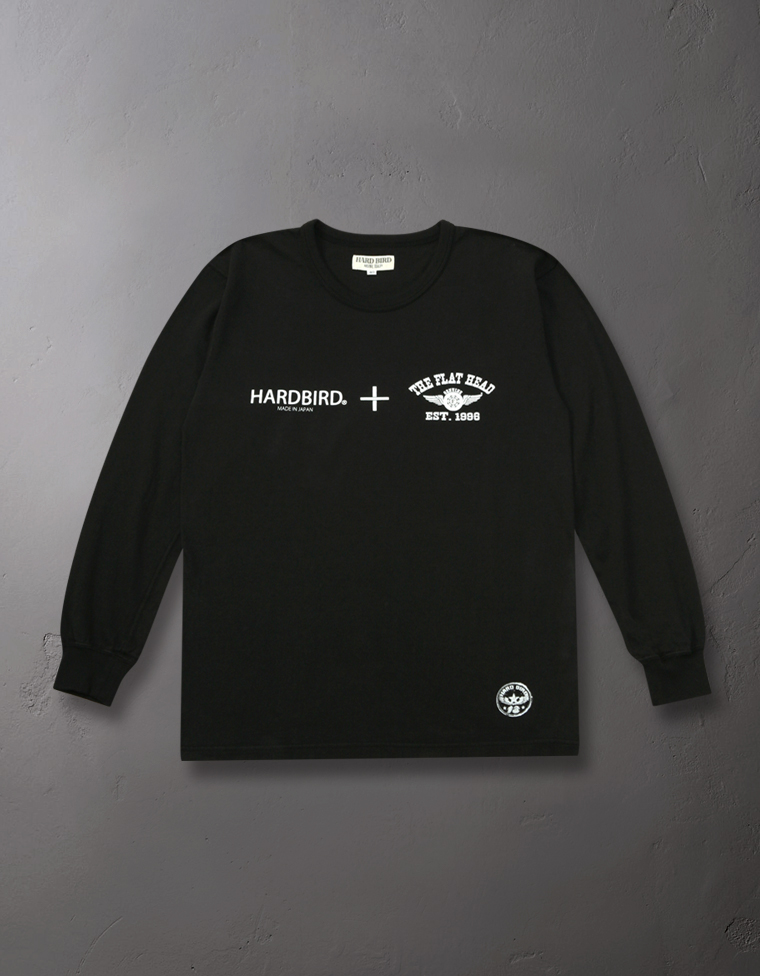 ロングTシャツ- HARDBIRD × THE FLAT HEAD -コラボレーション