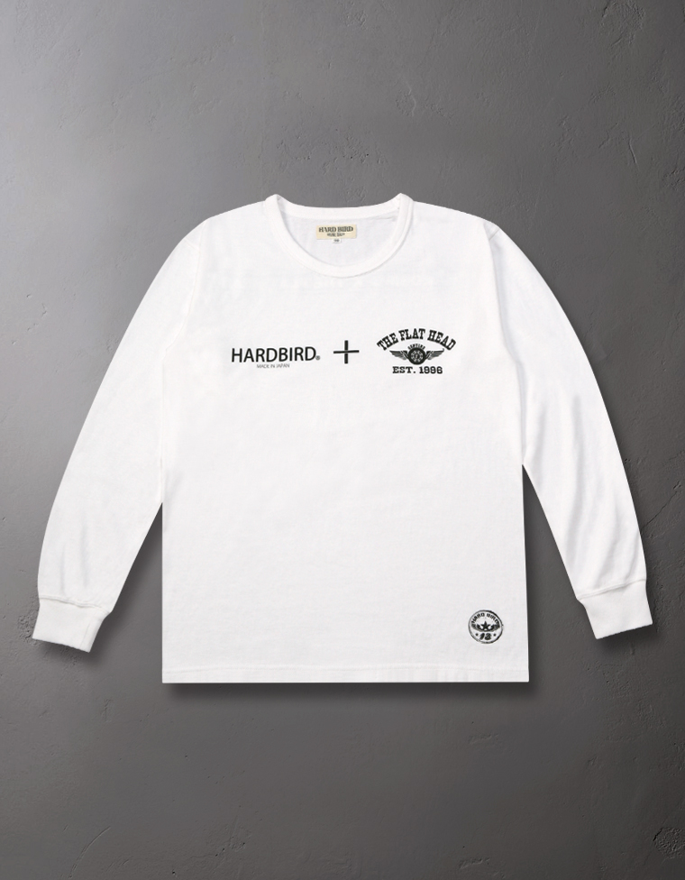 ロングTシャツ- HARDBIRD × THE FLAT HEAD -コラボレーション