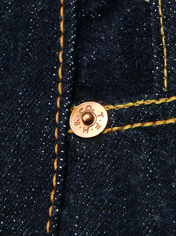 14.5oz タイトストレート ジーンズ FN-3001Z | THE FLAT HEAD