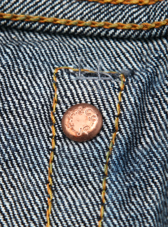 14.5oz タイトストレート ジーンズ FN-3001Z | THE FLAT HEAD