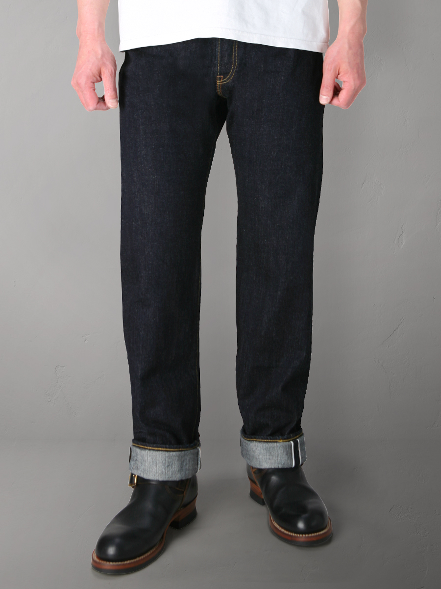 FN-3009 TAPERED STRAIGHT JEANS