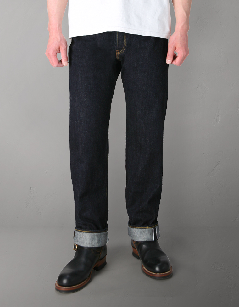 FN-3009 TAPERED STRAIGHT JEANS