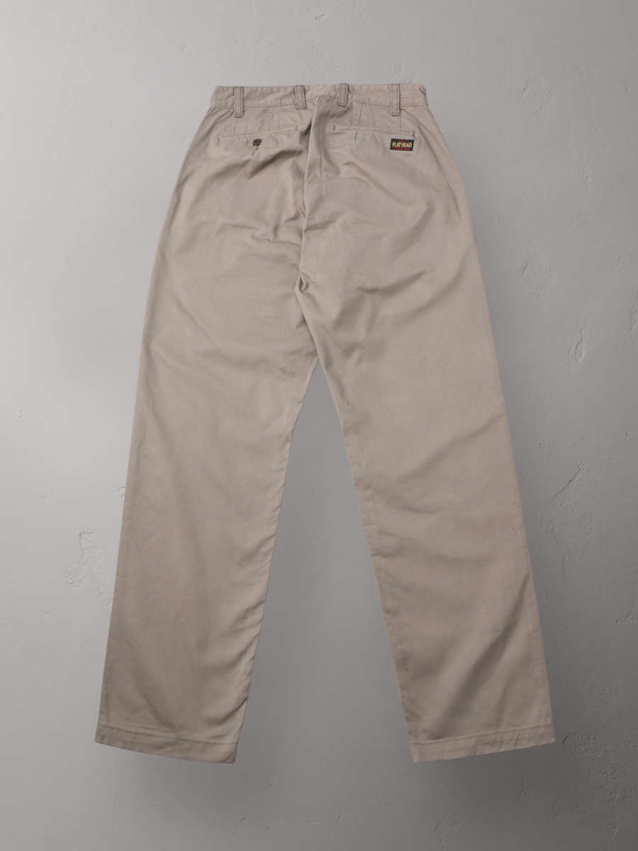 FN-PA-C001 PANTS - WIDE TAPERED CHINO