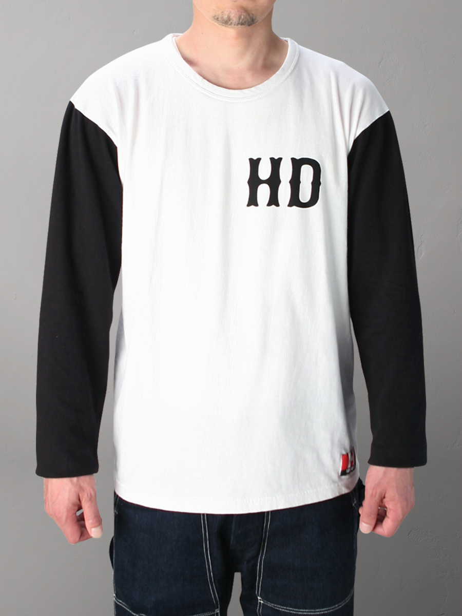 ハードバード ツートン ロングスリーブTシャツ HB-TLCL-003