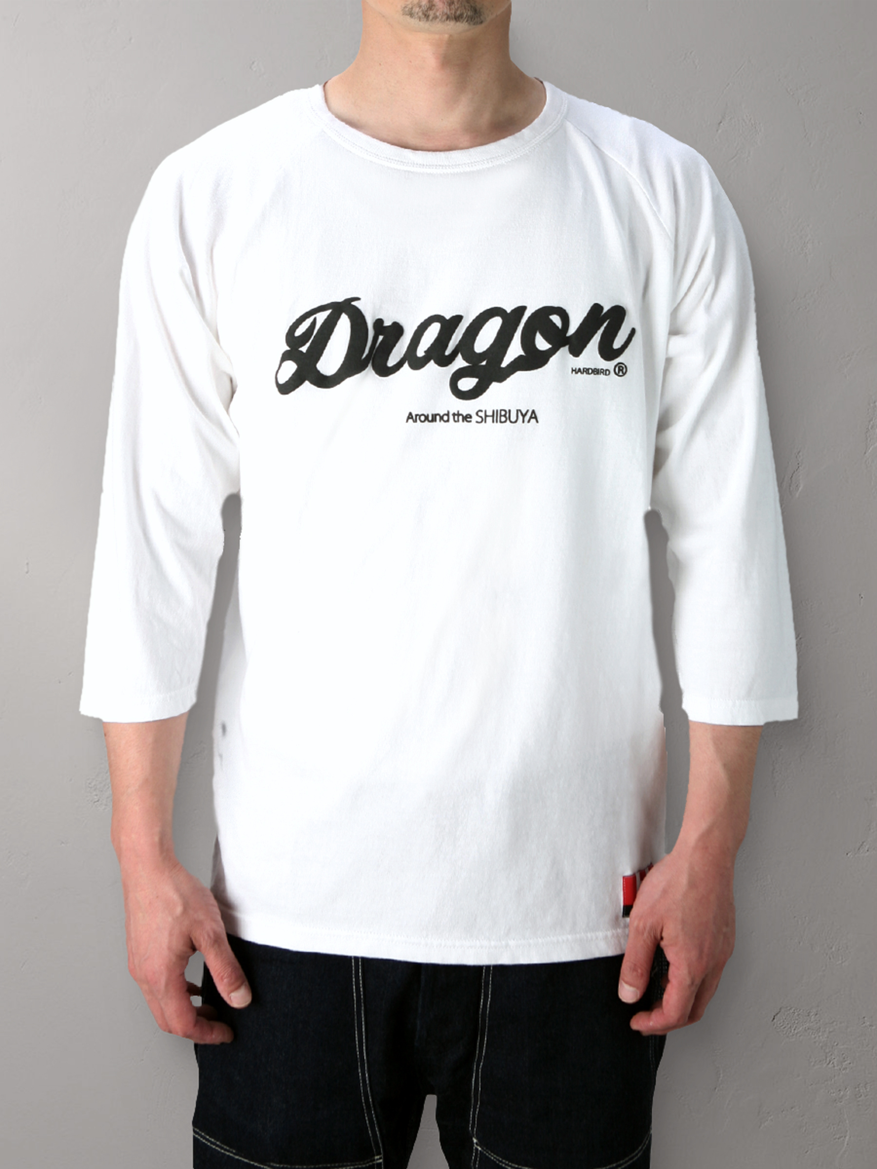 七分袖Tシャツ- SHIBUYA DRAGON -