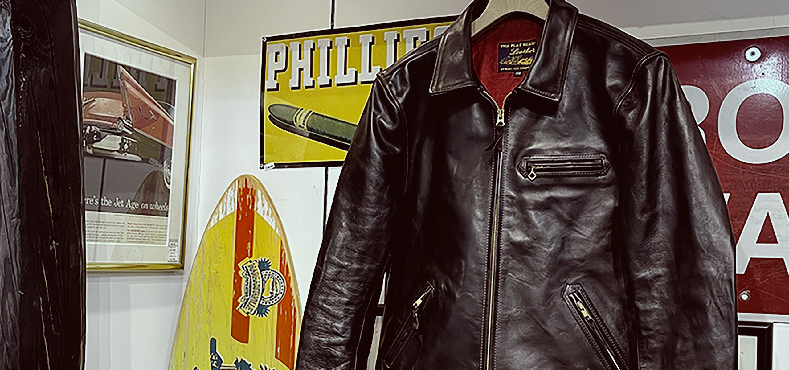 HORSEHIDE SINGLE LEATHER JACKET