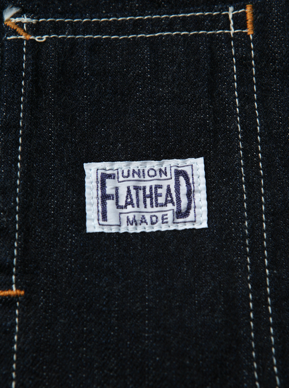 12oz デニム オーバーオール FN-PA-DO002 | THE FLAT HEAD