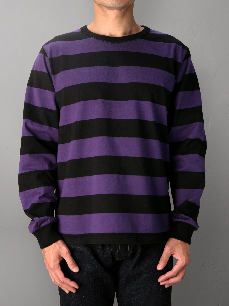 FN-THBL-001 BORDER LONG SLEEVE T-SHIRT