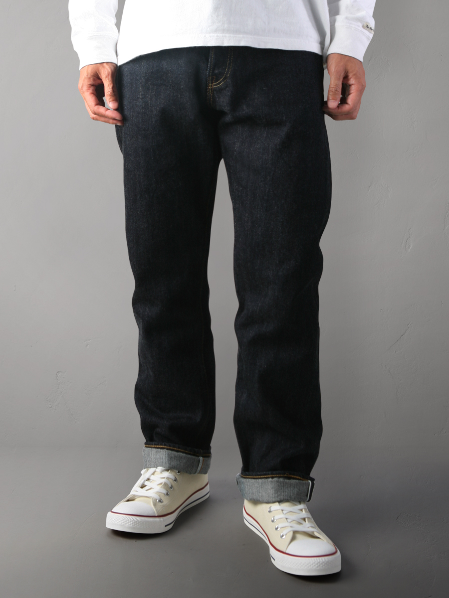 14.5oz ワイドストレート ジーンズ FN-3004 | THE FLAT HEAD