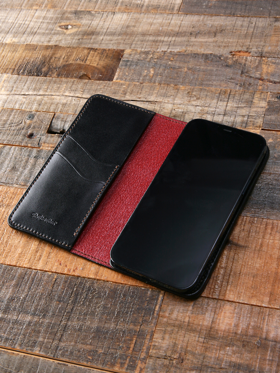 多脂革 スマートフォンケース スタンドアップモデル FN-A3S3-4