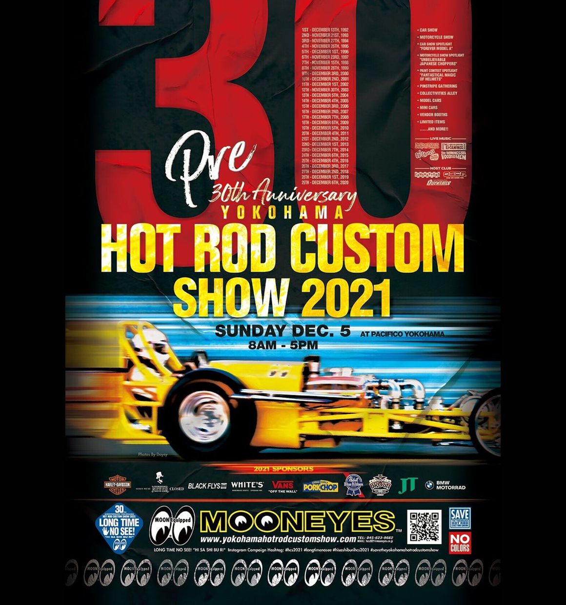 YOKOHAMA HOT ROD CUSTOM SHOW 2021