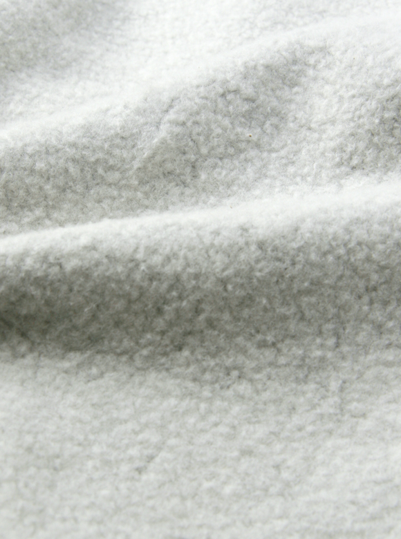 .03 柔らかで保温性の高い裏起毛
