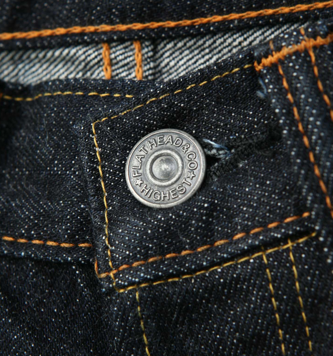 ジーンズ作りはパーツ作りから