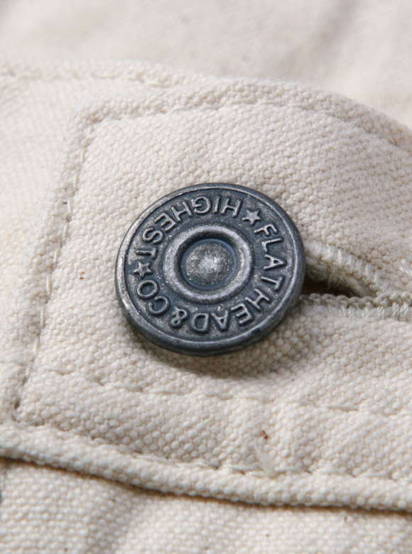 .03 オリジナル鉄ボタンのボタンフライ