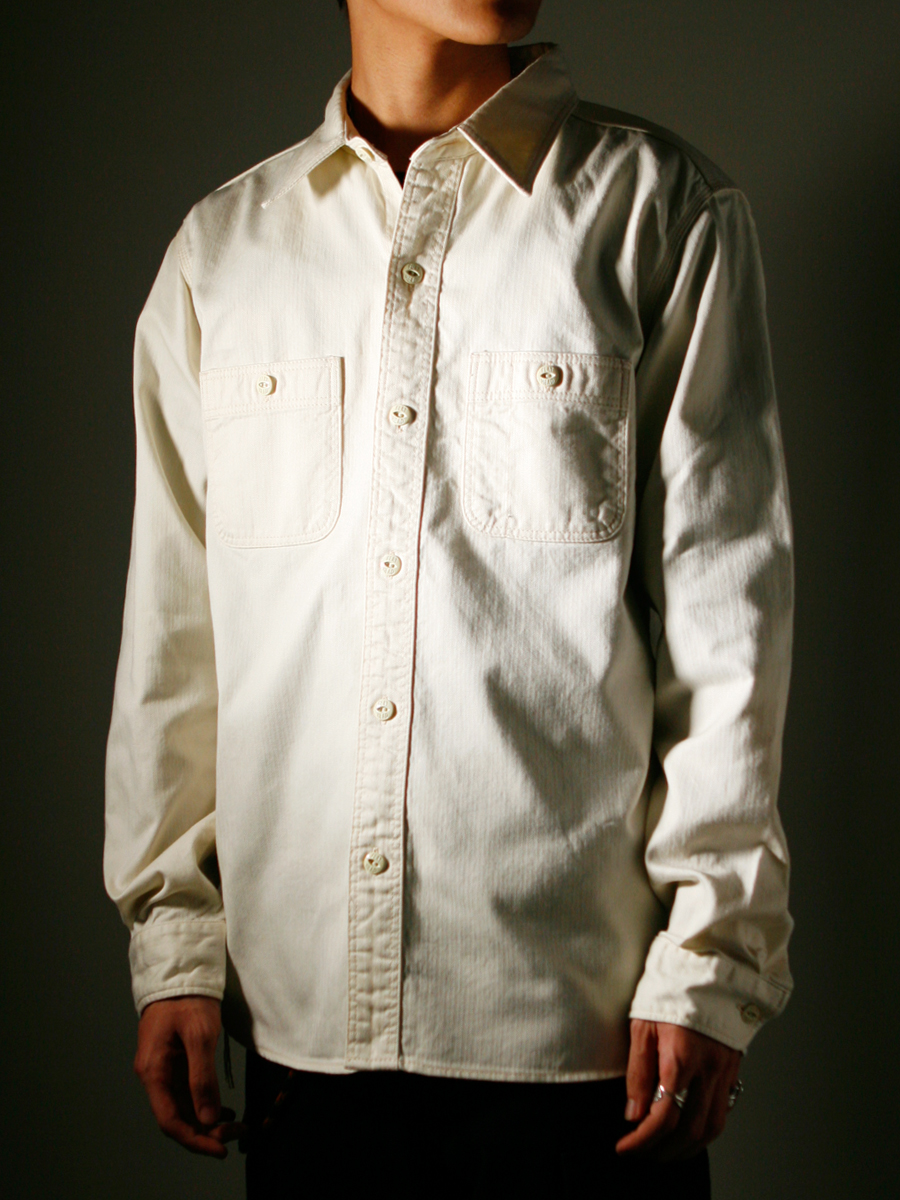 FN-SCK-006L HERRINGBONE WORK SHIRT