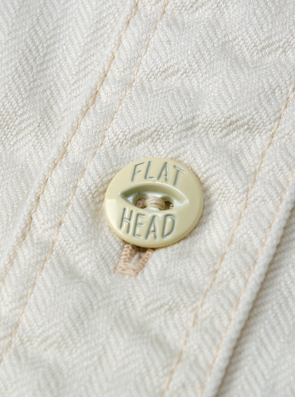 .03 ブランドネーム入りメタルボタン