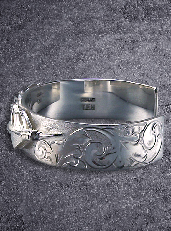 フェザー バングル Fn Jb 025 The Flat Head