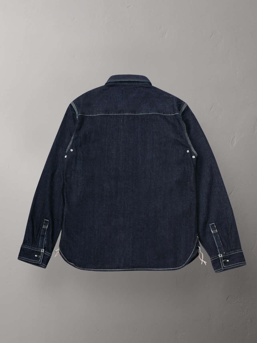 12oz デニム ワークシャツ FN-SDK-201L