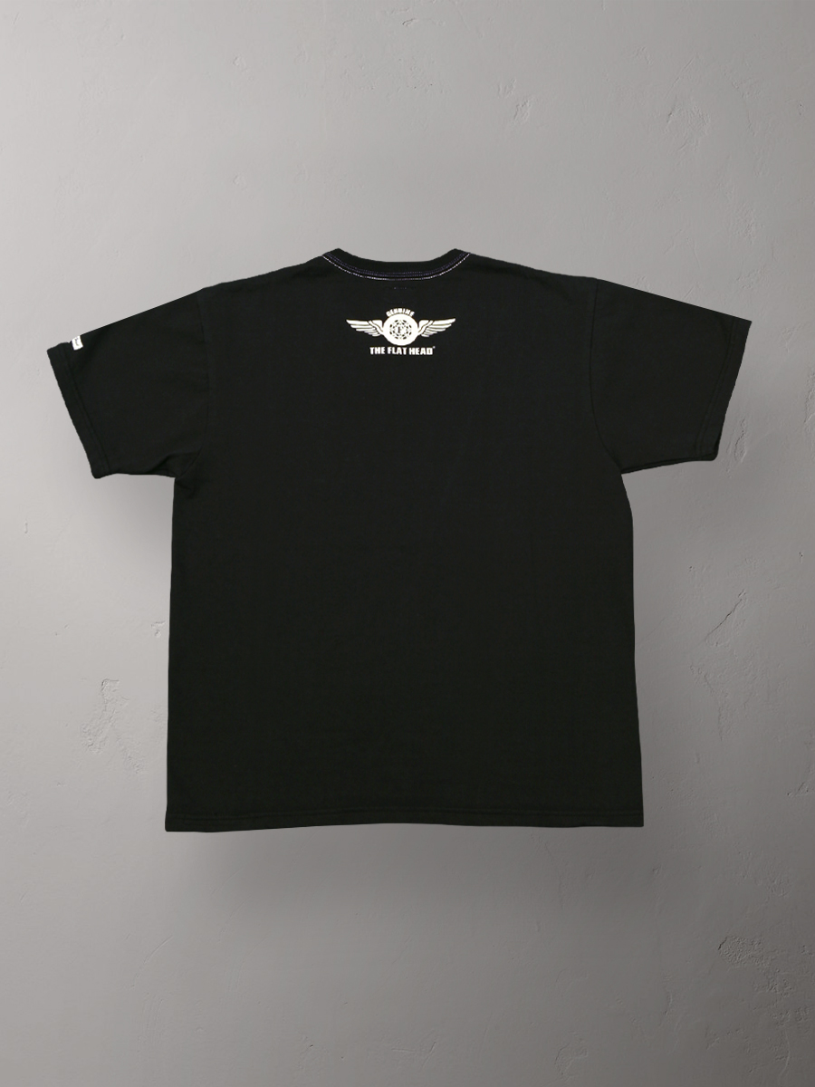 3本針の1本外し Tシャツ FN-THC-003
