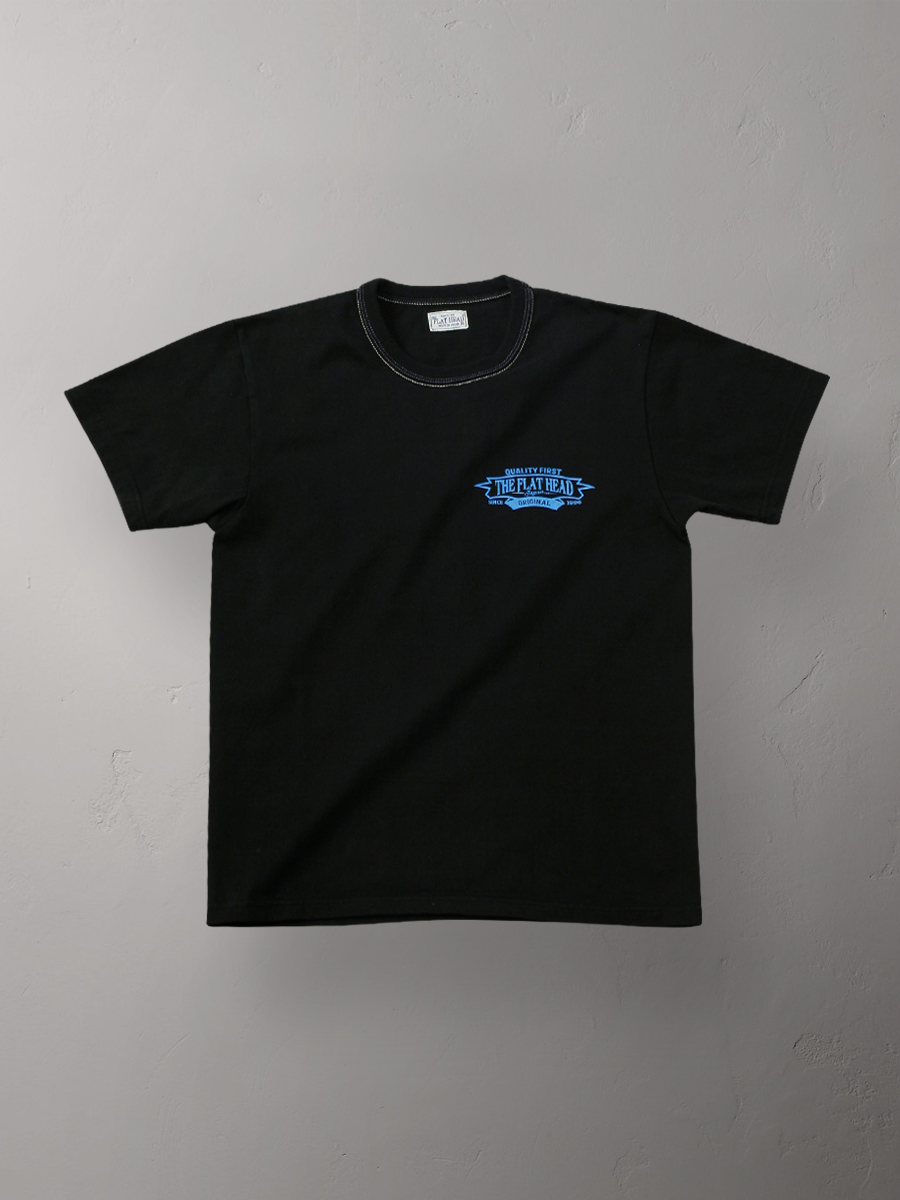 3本針の1本外し Tシャツ FN-THC-024