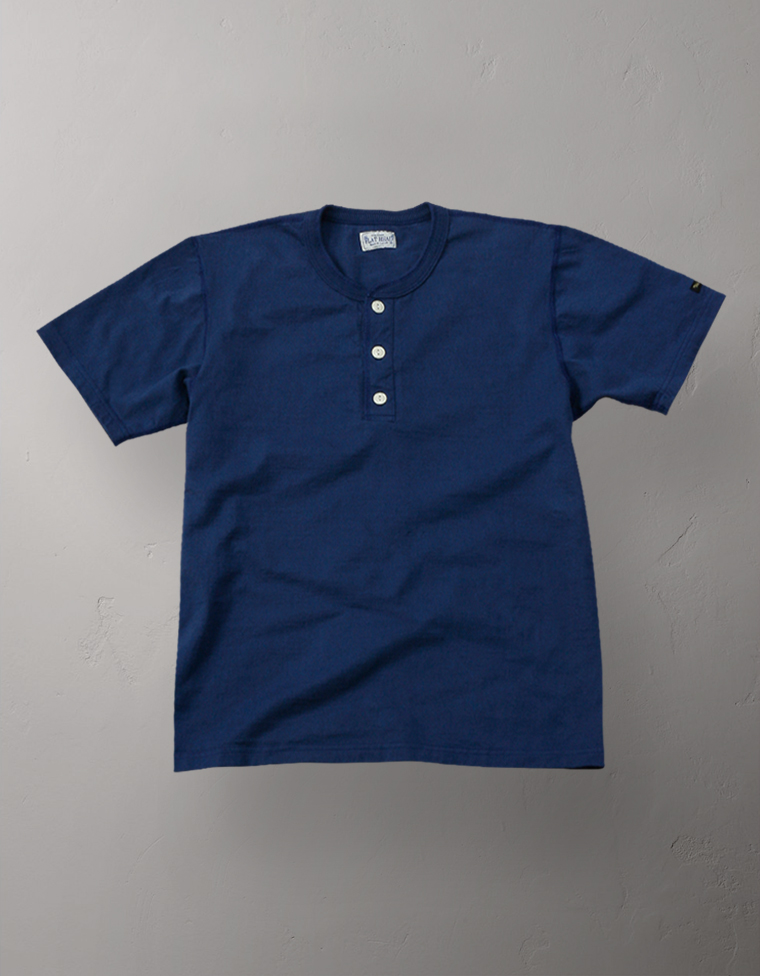 ヘンリーネックTシャツ