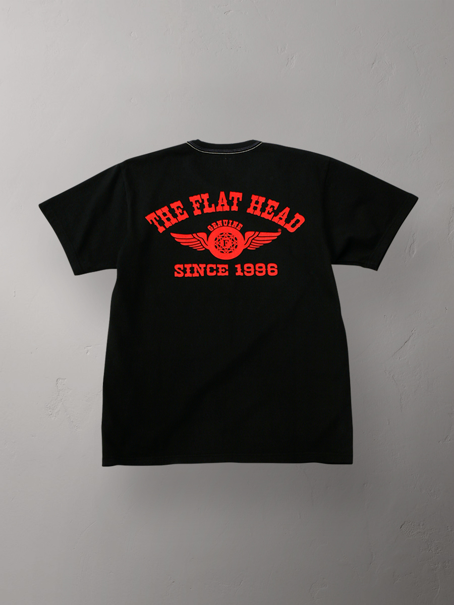 3本針の1本外し Tシャツ FN-THC-202 | THE FLAT HEAD