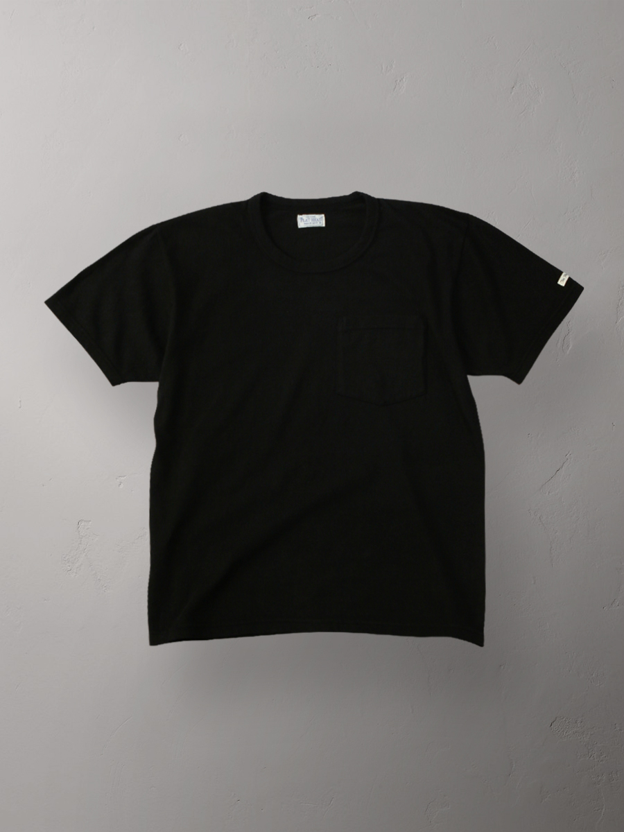 旧式吊り編み機生地 ポケットTシャツ FN-TKC-001P