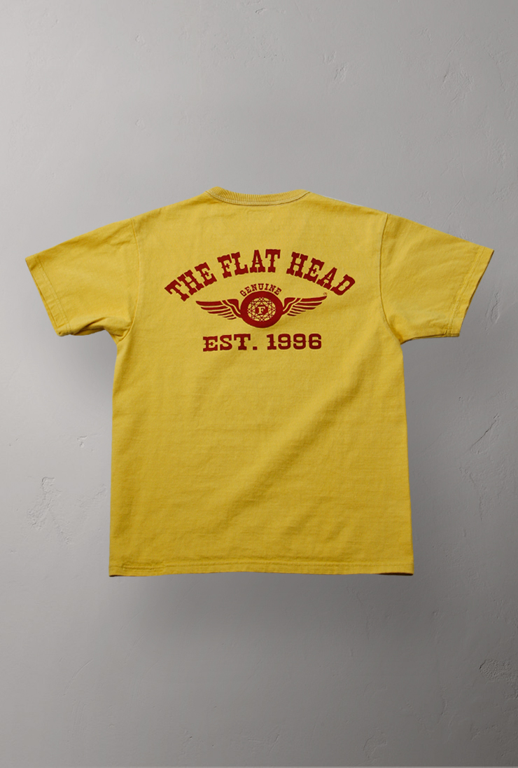 3本針の1本外し Tシャツ Fn Thc 002 The Flat Head