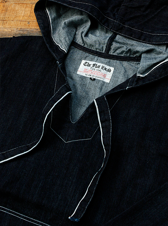 10oz デニム メキシカンパーカー FN-SDP-001L | THE FLAT HEAD