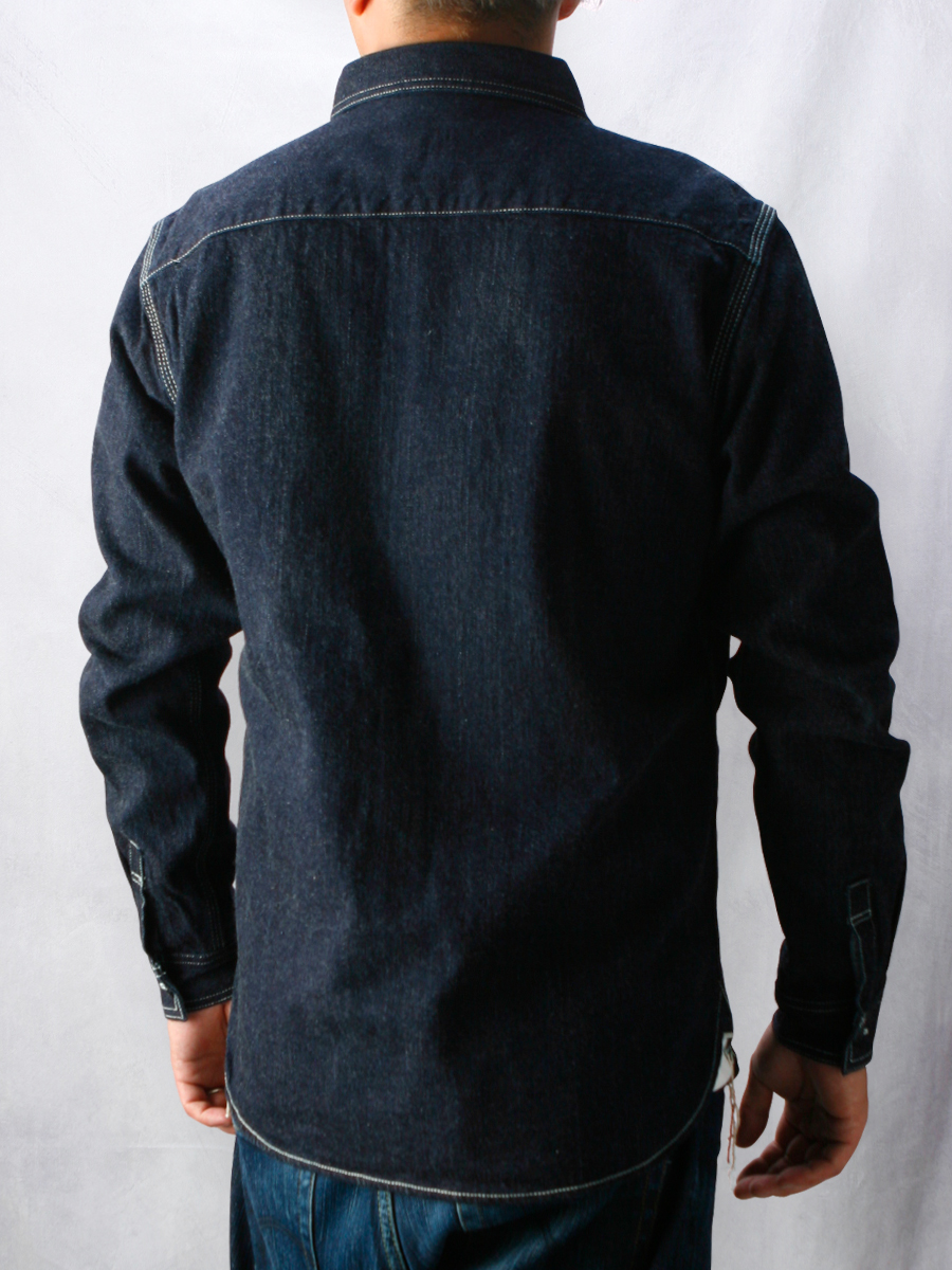 12oz デニム ワークシャツ FN-SDK-201L
