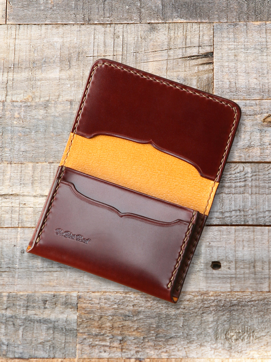 FN-C4C4-3 CORDOVAN CARD CASE