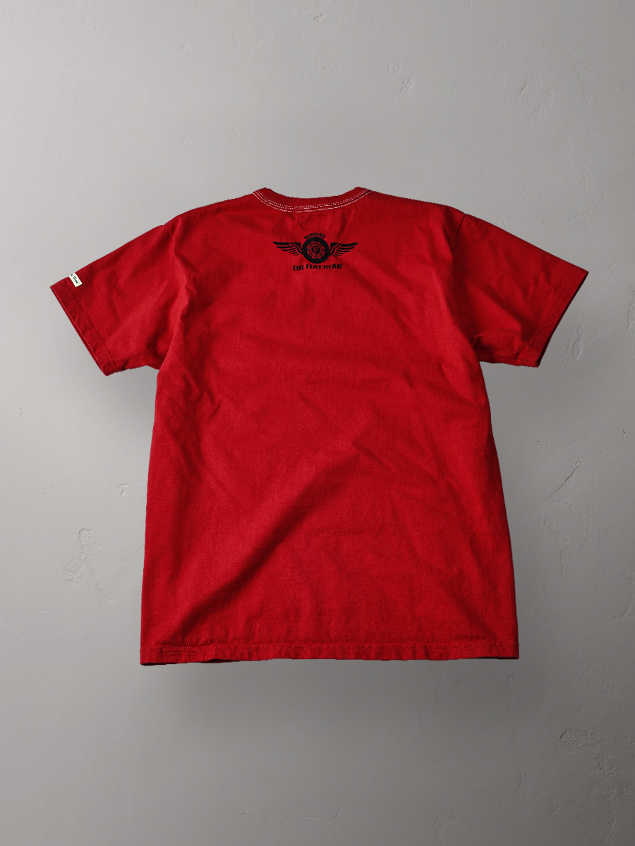 3本針の1本外し Tシャツ FN-THC-003