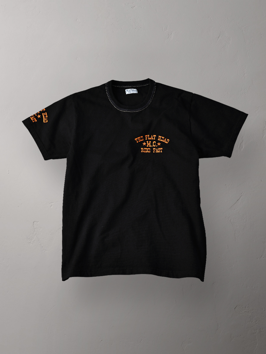 3本針の1本外し Tシャツ FN-THC-033 | THE FLAT HEAD