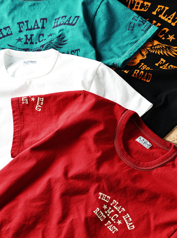 .01 コットン100％による度詰生地を使用した肉厚でコシ感のあるTシャツ