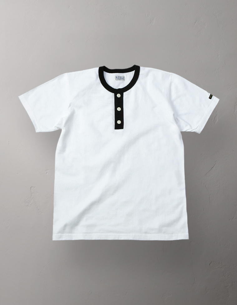 ヘンリーネックTシャツ