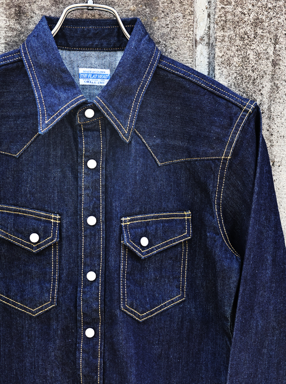 FN-SDW-001L DENIM WESTERN SHIRT