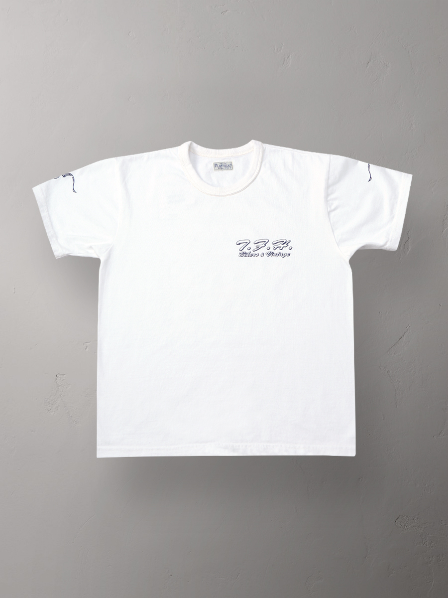 3本針の1本外し Tシャツ FN-THC-015