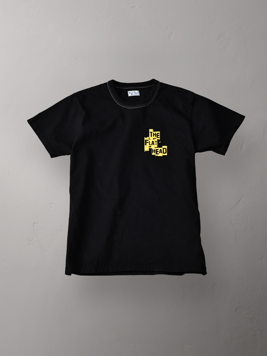 3本針の1本外し Tシャツ FN-THC-036