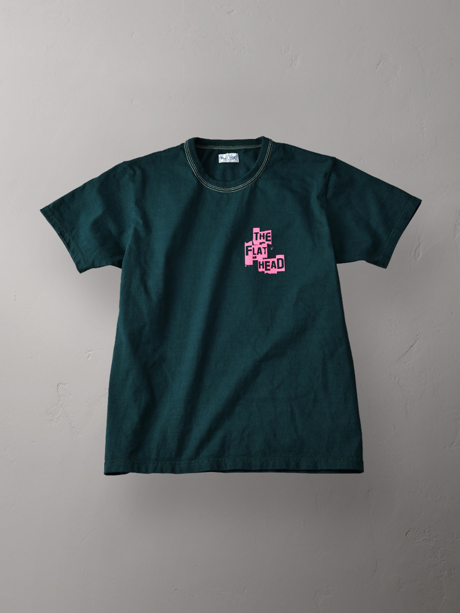 3本針の1本外し Tシャツ FN-THC-036