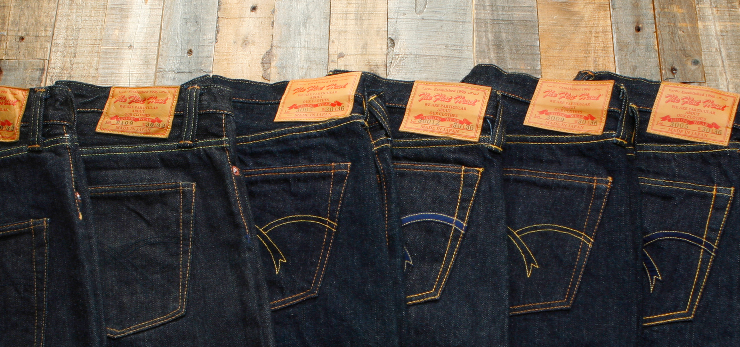 THE FLAT HEADJEANS LINEUP