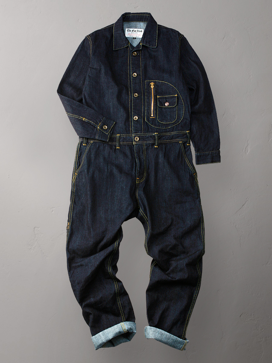 10oz ジャンプスーツ FN-OJ-JS002 | THE FLAT HEAD | THE FLAT HEAD