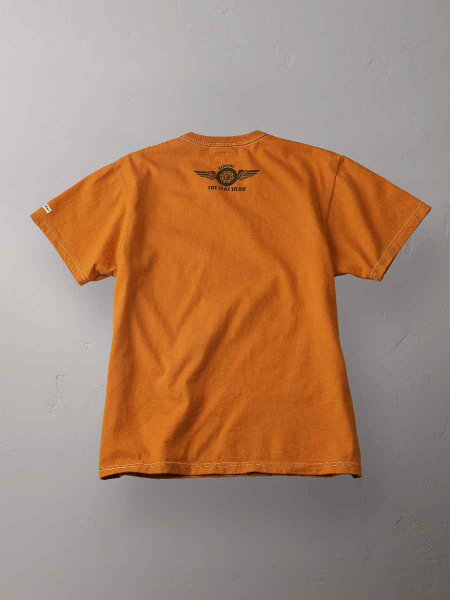 3本針の1本外し Tシャツ FN-THC-003
