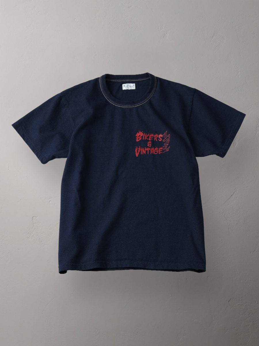 3本針の1本外し Tシャツ FN-THC-037