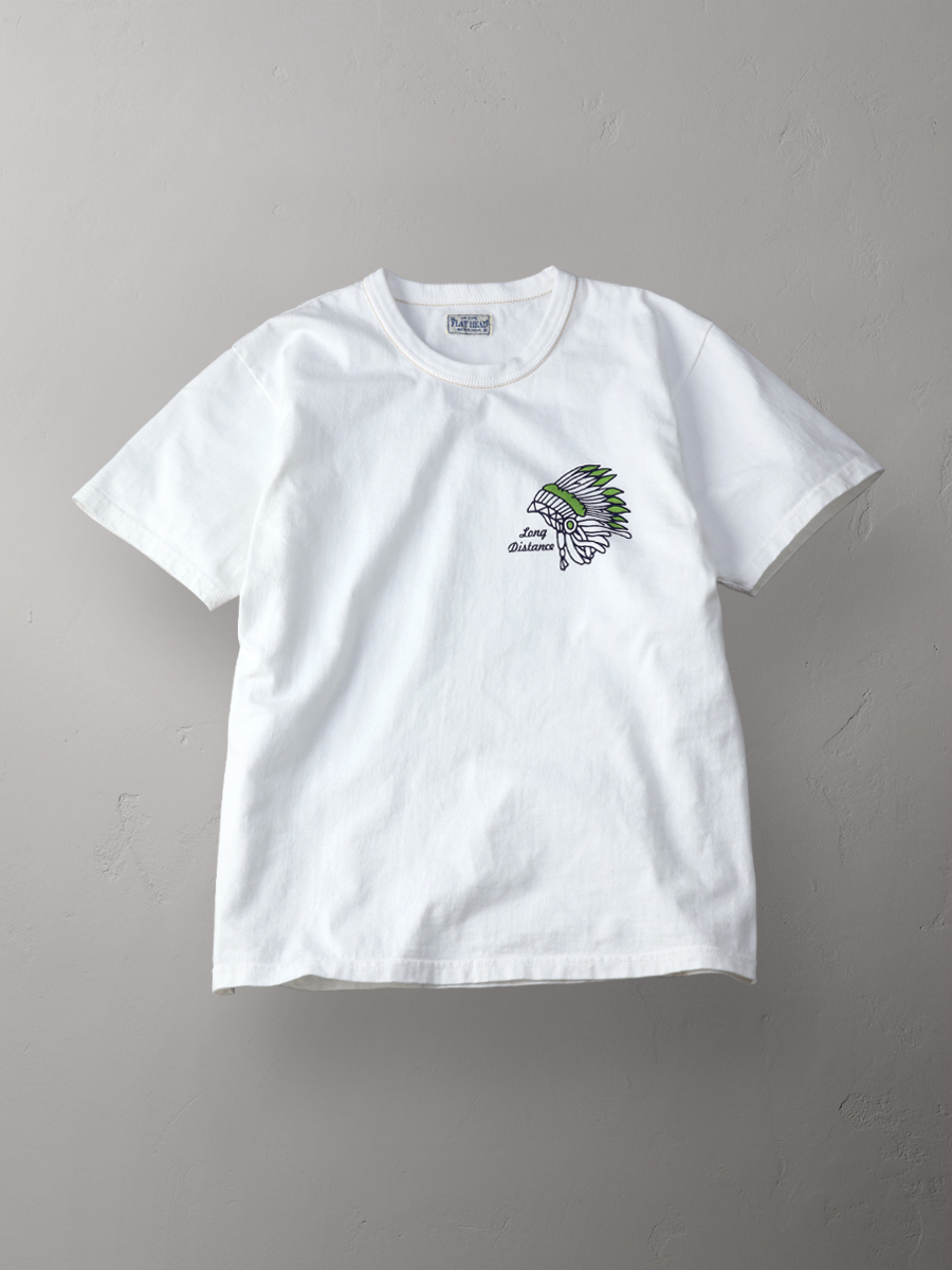 3本針の1本外し Tシャツ FN-THC-038