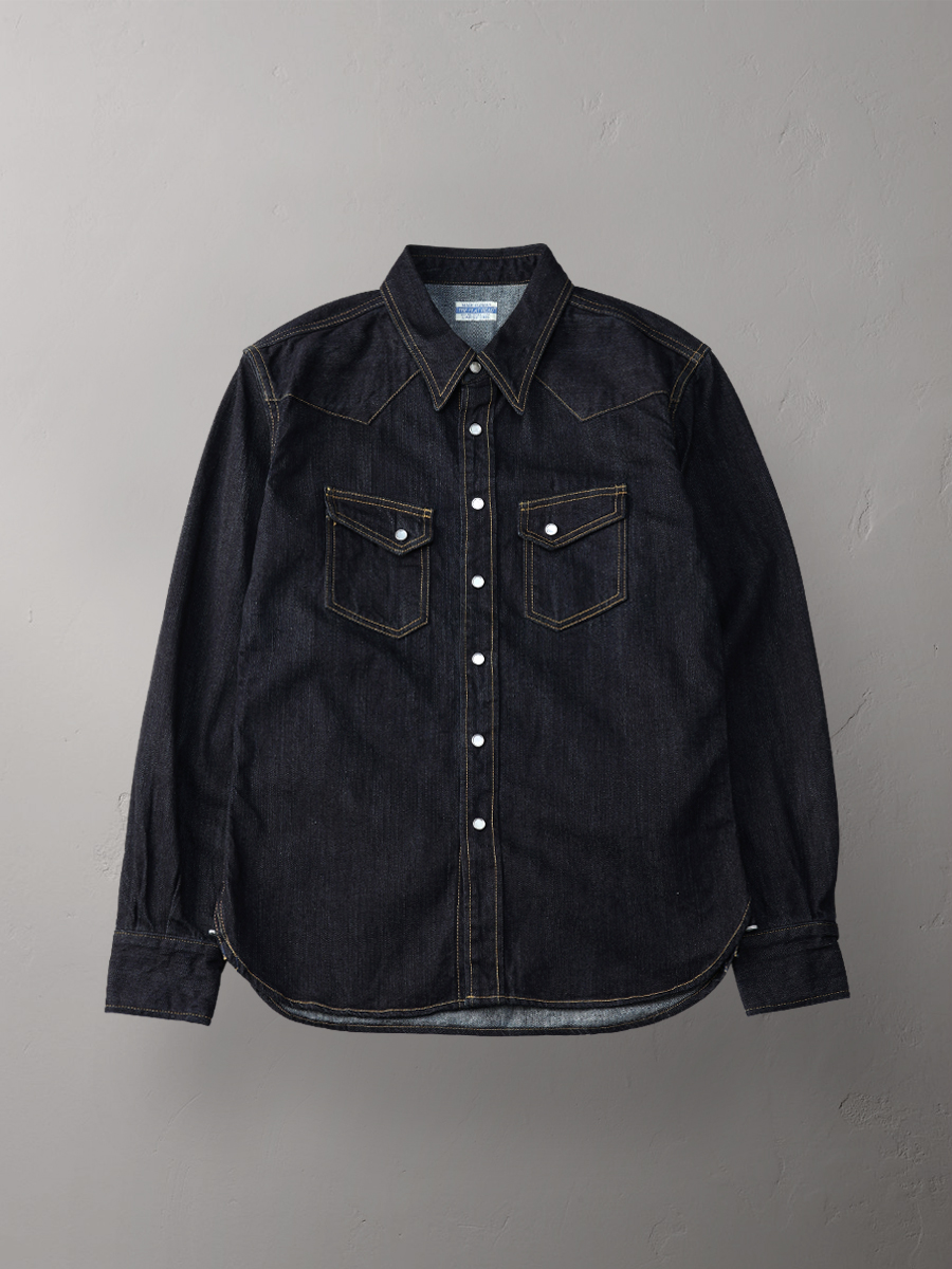 FN-SDW-001L DENIM WESTERN SHIRT