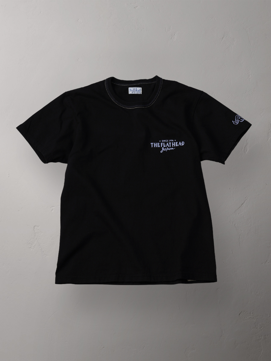 ウェブショップ限定 3本針の1本外し Tシャツ FN-THC-040 | THE FLAT HEAD